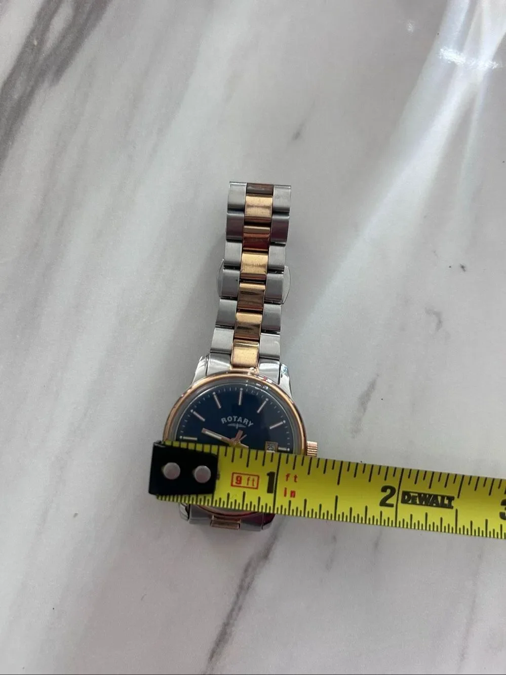 Rotary LB02737-05 Ladies Timepieces Avenger Two Tone Rose Watch retail $500
